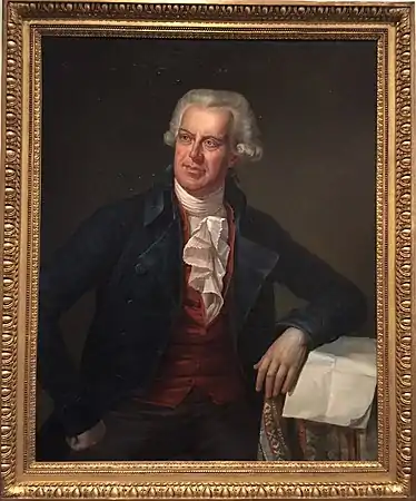 Portrait de Pascal Paoli par Ignace-Louis Varese (XIXe siècle)