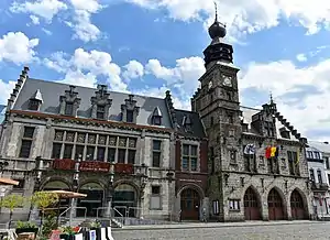 Théâtre et Hôtel de Ville de Binche.