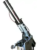 Bofors 57 mm/60 modèle 1951 français exposé au musée naval de Port-Louis.