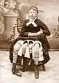 Myrtle Corbin (1868–1928) « La fille à quatre pattes du Texas ».