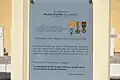 Sur une plaque en l'honneur de Maxime Fischer à la nécropole nationale d'Eygalayes (3e médaille à d.).