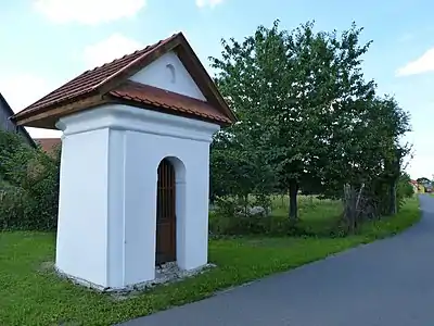 Chapelle à Nížní Lhoty.