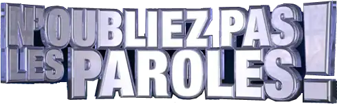 Ancien logo de l'émission du 15 décembre 2007 au 1er juillet 2011