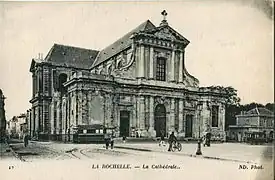 La cathédrale au début du XXe siècle.