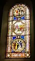 Vitrail de la nef.