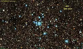 Image illustrative de l’article M21 (amas ouvert)