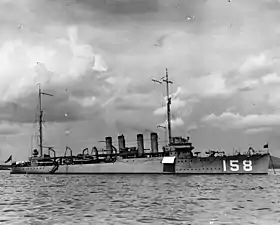 illustration de USS Leary (DD-158)