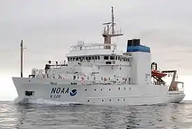 illustration de NOAAS Reuben Lasker (R 228)