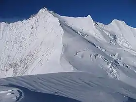 Le Nadelhorn, le Stecknadelhorn et le Hohberghorn
