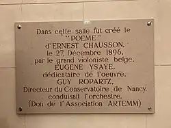 Image illustrative de l’article Poème (Chausson)