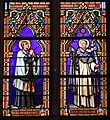 Saint Louis-Marie Grignion de Montfort et saint Dominique.