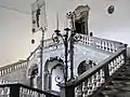 L'escalier monumental de Sanfelice en piperno et marbre