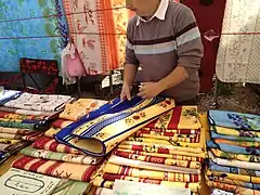 Nappes provençales à Malaucène