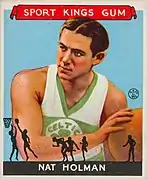 Nat Holman (en), meneur des Original Celtics de 1921 à 1928