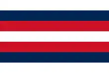 Drapeau des navires français pour les départements d'algérie (1848-1910).