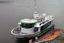 Le bateau Île de Nantes du réseau Navibus