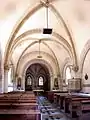 La nef de l’église Saint-Martin.
