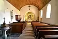 La nef de l'église Saint-Pierre.