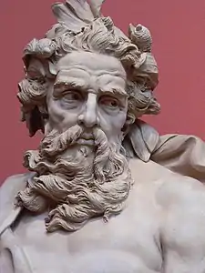 Neptune, 1725, musée d'art du comté de Los Angeles, Californie.