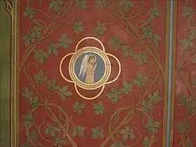 Peinture de l'Ange, datant du XIXe siècle.