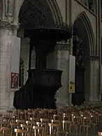 Une chaire du XIXe siècle.