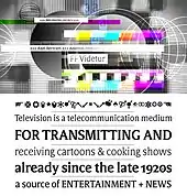 Échantillon de la police ''Videtur'' dessinée par Axel Bertram et Andreas Frohloff à partir de la police qu’il avait créée pour la télévision est-allemande, publiée par FontFont.