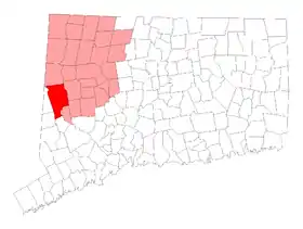 Localisation de New Milford