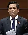Nguyễn Văn Thể (vi), ministre des Transports