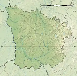 (Voir situation sur carte : Nièvre)