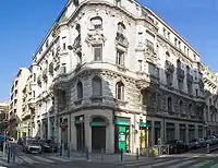 Palais Marie-Levy, 8 Rue Blacas Vue générale, prise de vue vers NE