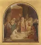 Esquisse pour l'église Saint-Nicolas-du-Chardonnet , La Présentation de la Vierge au Temple, 1857, Musée des Beaux-Arts de la ville de Paris (Petit Palais)