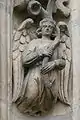 Détail de la façade, ange.