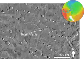 Image illustrative de l'article Nirgal Vallis