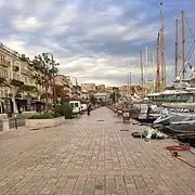 Quais du port de plaisance