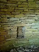 Intérieur de la cadole du plateau de Blu.