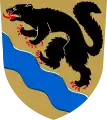 Zibeline sable sur le blason de Nokia (Finlande).