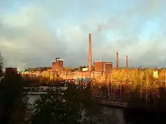 Centrale hydroélectrique de Nokia.