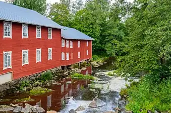 Ancienne aciérie à Noormarkun ruukki (fi).