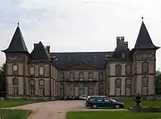Le château de Villé après reconstruction.