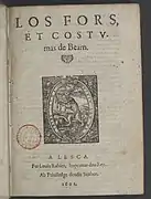 Copie en noir et blanc d'un livre ancien.