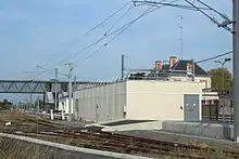 Vue du nouveau poste.