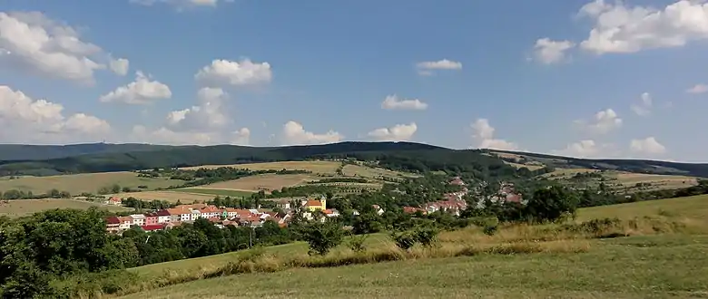 Vue générale de Nová Lhota.