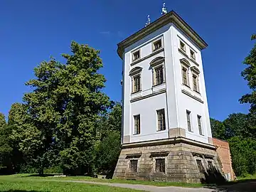 Ruines du château de Rudoltice.