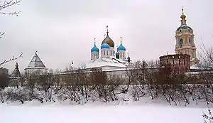 Le Nouveau Monastère du Sauveur, sur la rive de la Moskva