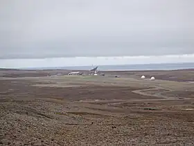 L'Aéroport de Ny-Ålesund.