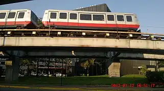 Ancien VAL 256 de l'Airport Transit System.