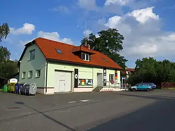 Podbřezí : la mairie.