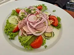 Wurstsalat (de) de cuisine allemande