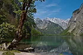 Image illustrative de l’article Obersee (Königssee)
