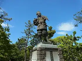 Statue d'Oda Nobunaga.